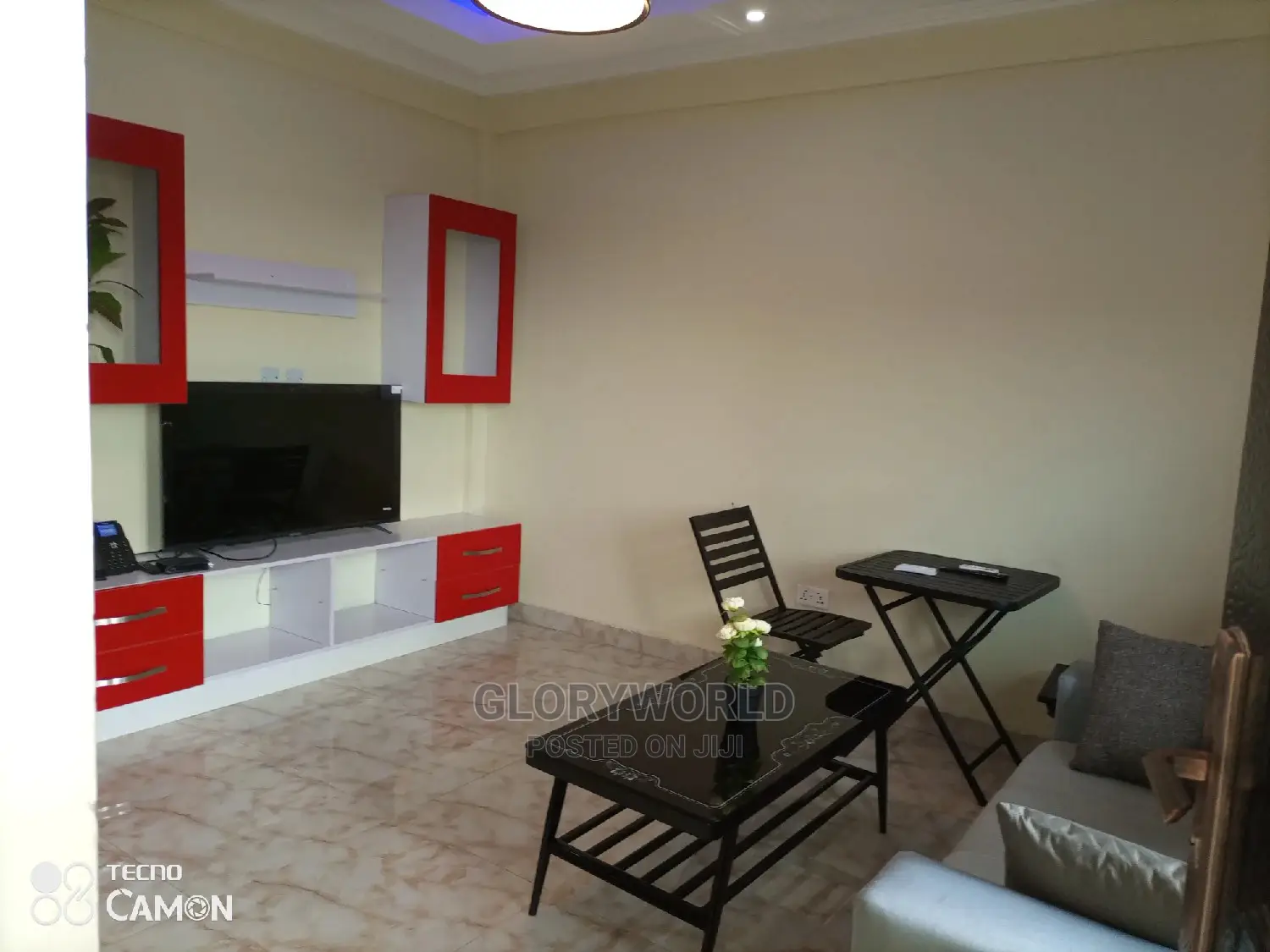 Furnished Chamber and Hall St Spintex Manet (Monthly) in Spintex