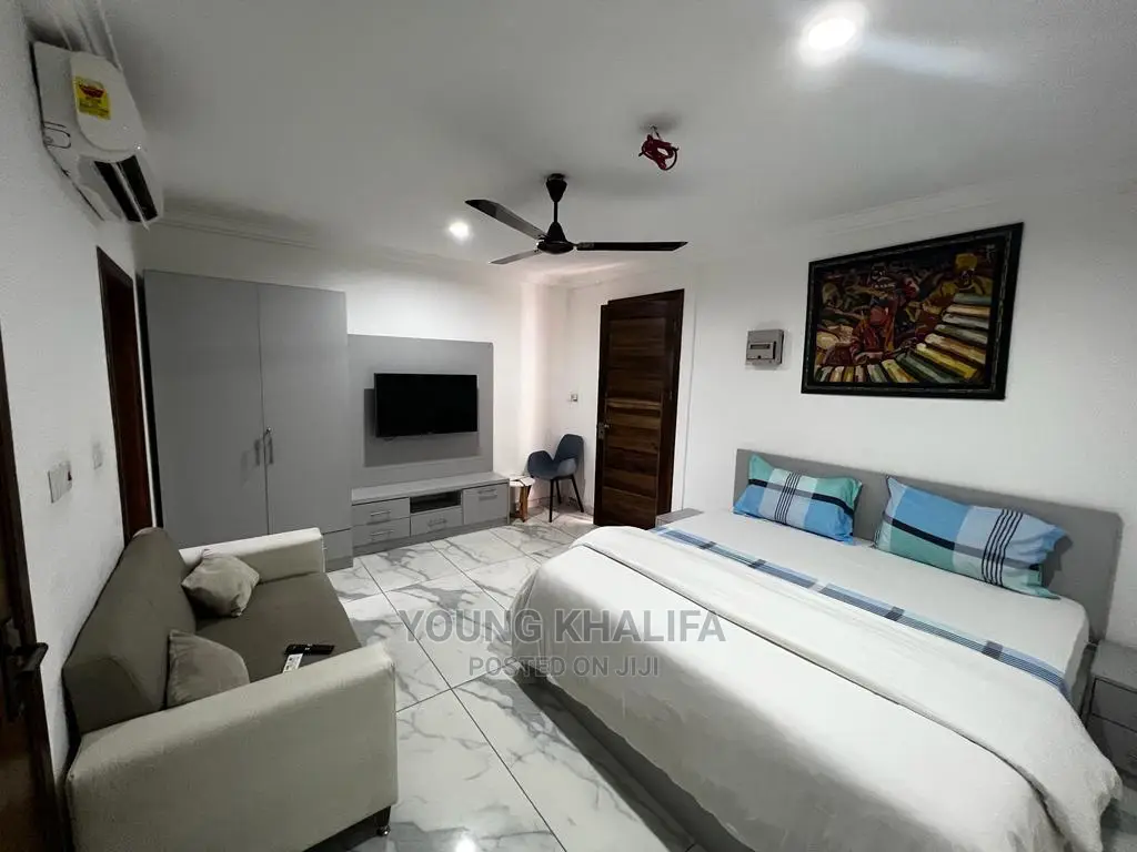 Fully Furnished Studio Apartment for Rent Spintex in Airport Residential Area