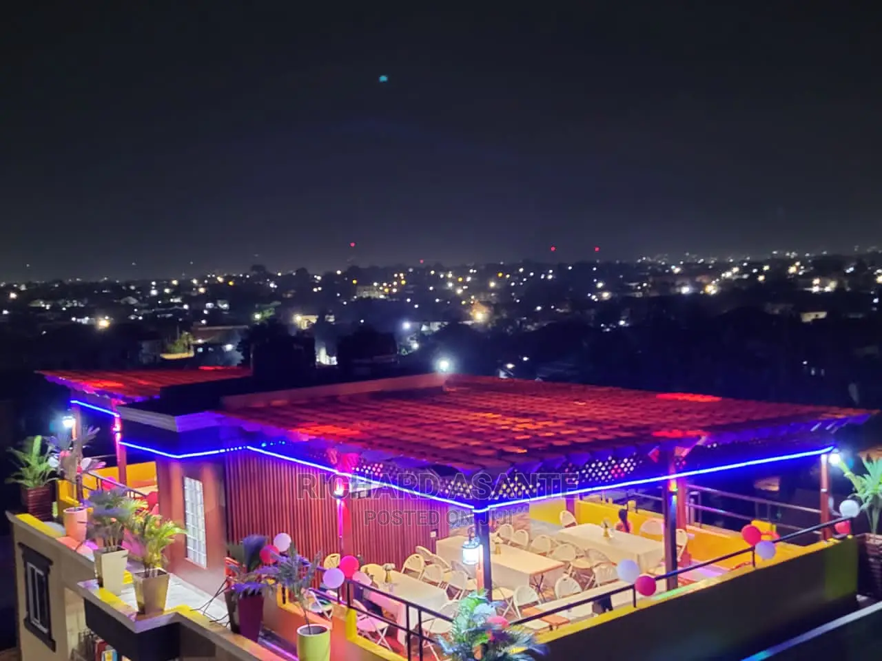 Open Rooftop for Events, Birthday Parties, Reception, Etc in Pokuase