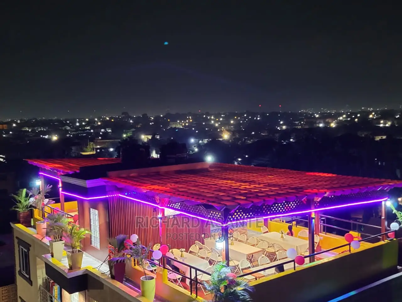 Open Rooftop for Events, Birthday Parties, Reception, Etc in Pokuase