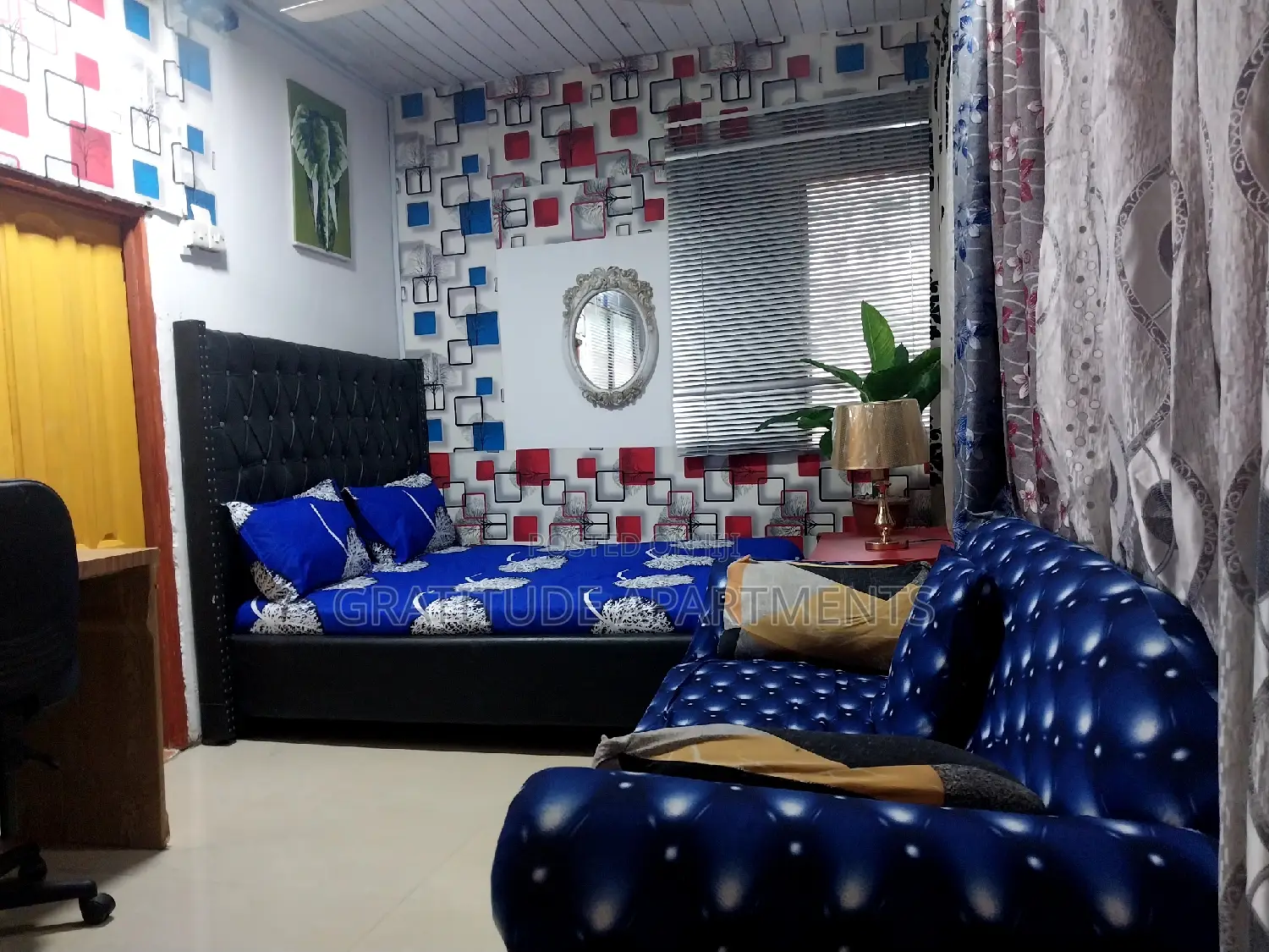 Gratitude:1bdrm Premium Deluxe Suite: Ghc300 Per Day - 2 Guests in Lapaz