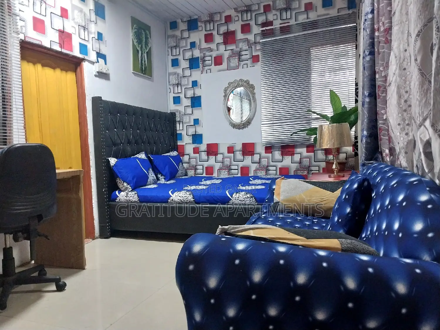 Gratitude:1bdrm Premium Deluxe Suite: Ghc300 Per Day - 2 Guests in Lapaz