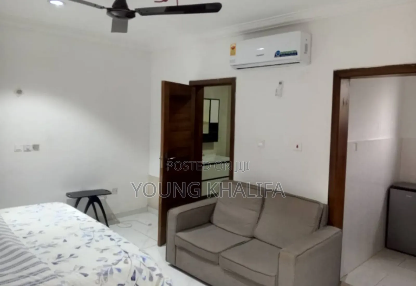 One Bedroom Fully Furnished Spintex for Rent in Baatsona Total