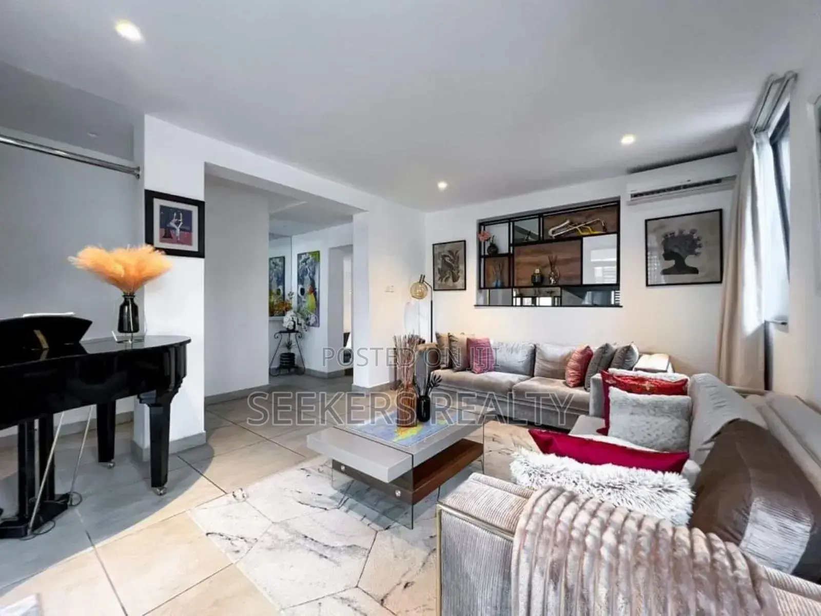Furnished 5bdrm Townhouse/Terrace in Seekers Realty, Cantonments in Cantonments