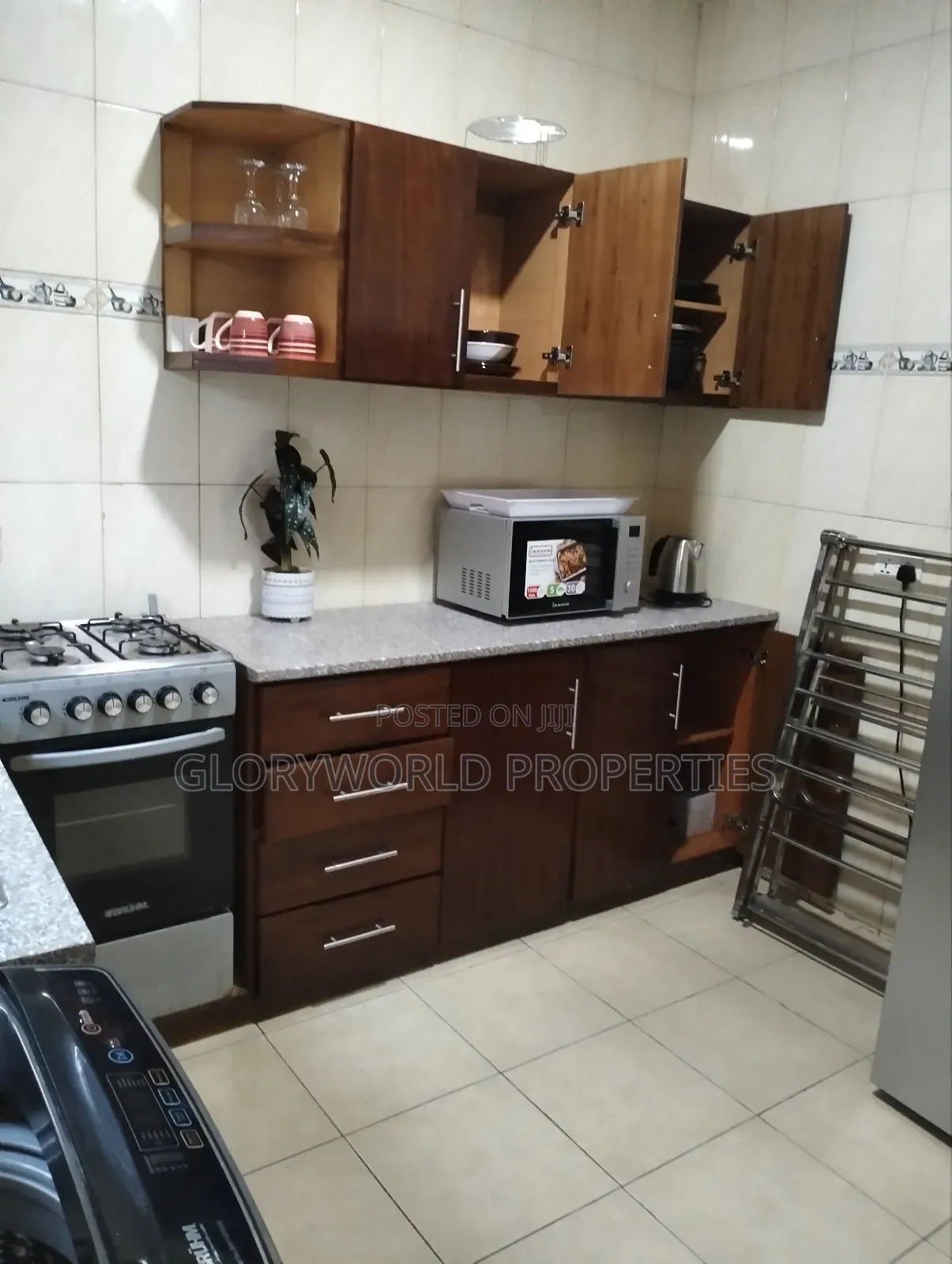 Neatly Furnished 2 Bedroom Self Compound for Rent at Spintex in Spintex