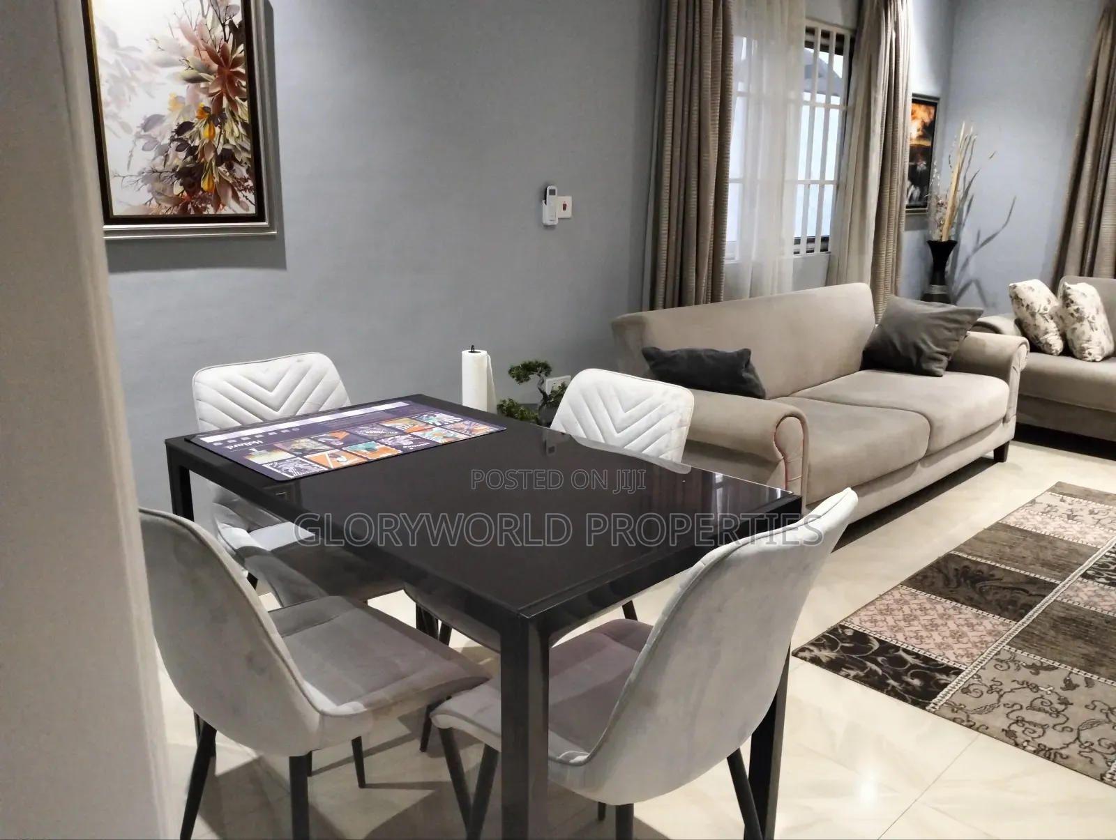 Neatly Furnished 2 Bedroom Self Compound for Rent at Spintex in Spintex