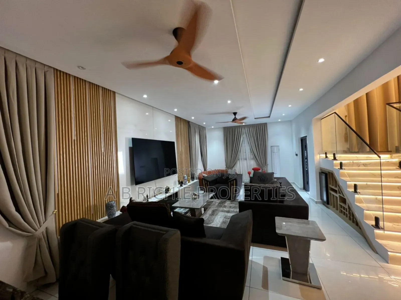 Furnished 4bdrm House in Ab Richie Properties, Baatsona Total for sale in Baatsona Total