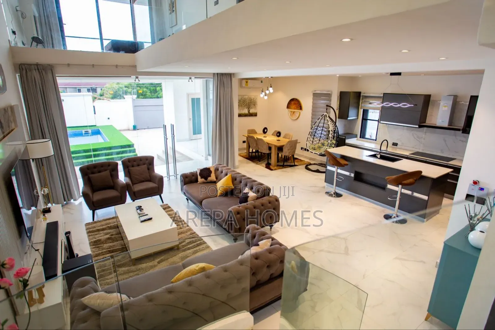 Fully Furnished Luxurious 3-Bedroom Short Let in Ashaley Botwe