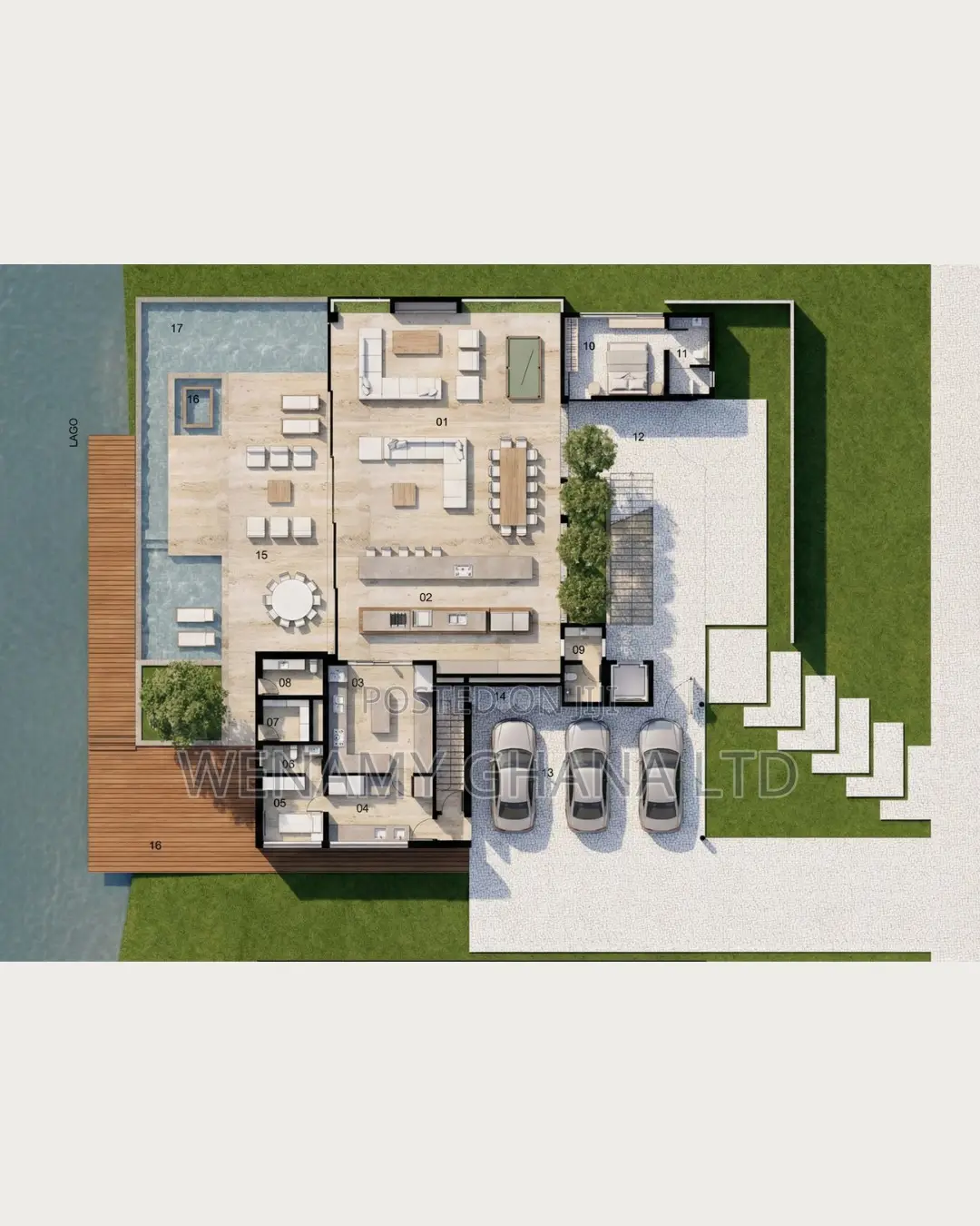 5bdrm Villa in Accra for sale in Accra Metropolitan