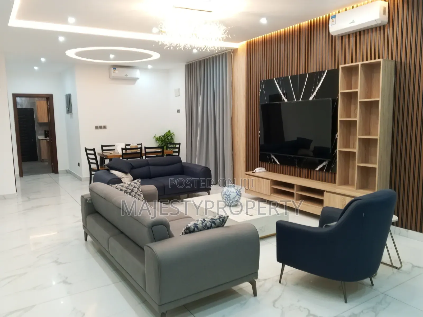 Newly Built Airbnb 5 Bedrooms Selfcompound for Rent at Ashley Botwe in School Junction