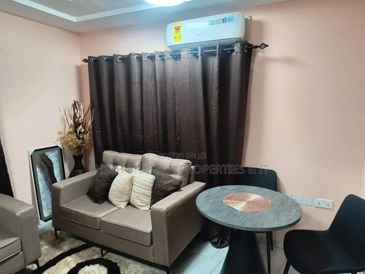 High Modern 1 Bedrooms Fully Furnished Apartment for Rent at Manet in New Town