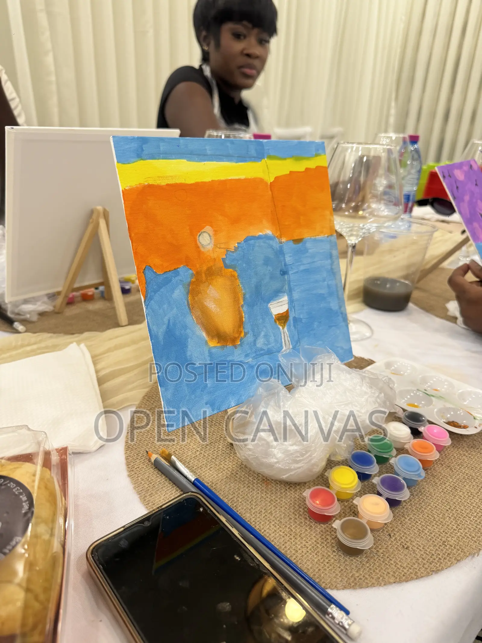 Open Canvas Ghana: Paint Set Up for 6 – Group Deal in East Legon