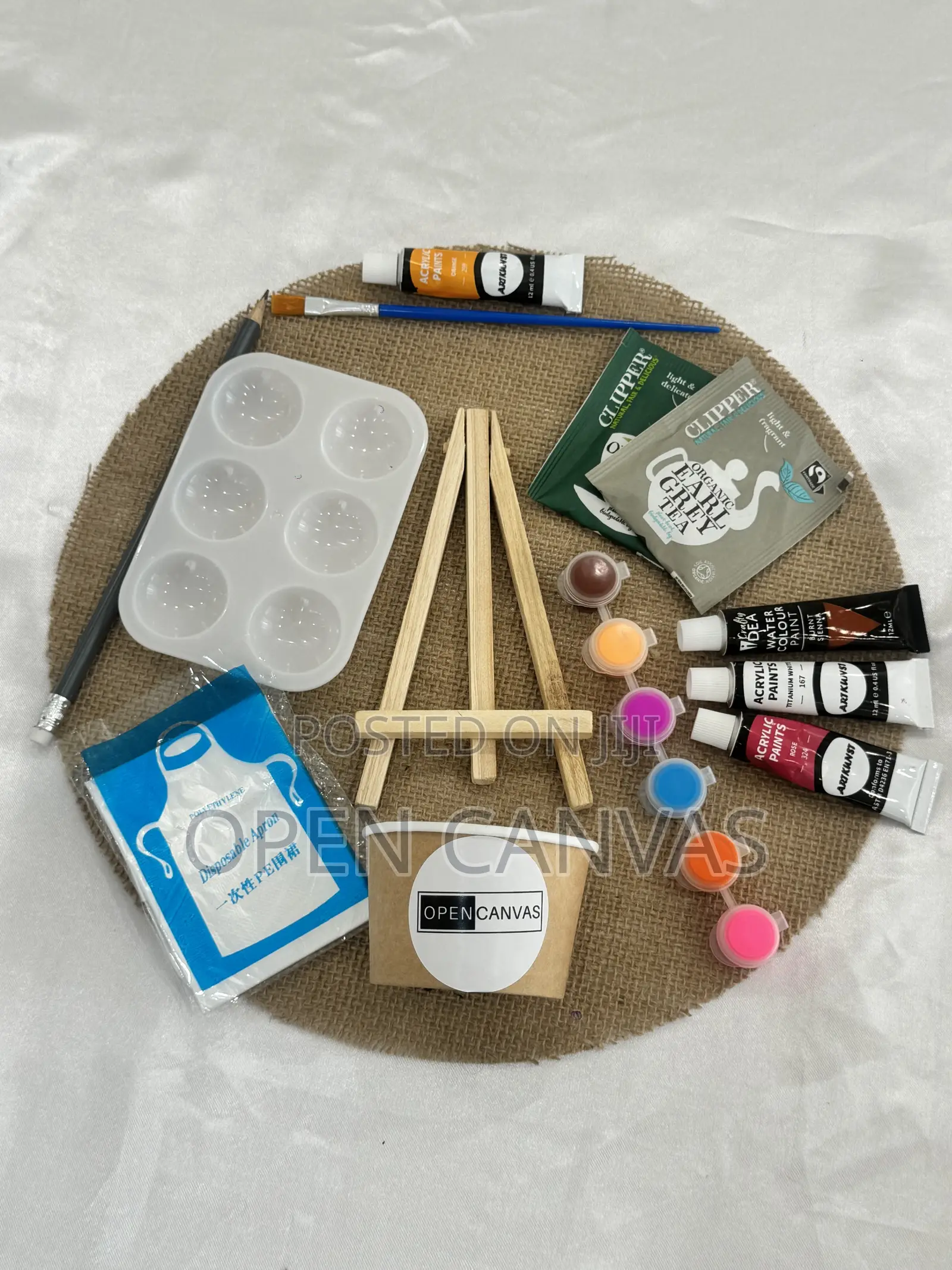 Open Canvas Ghana: Paint Set Up for 6 – Group Deal in East Legon