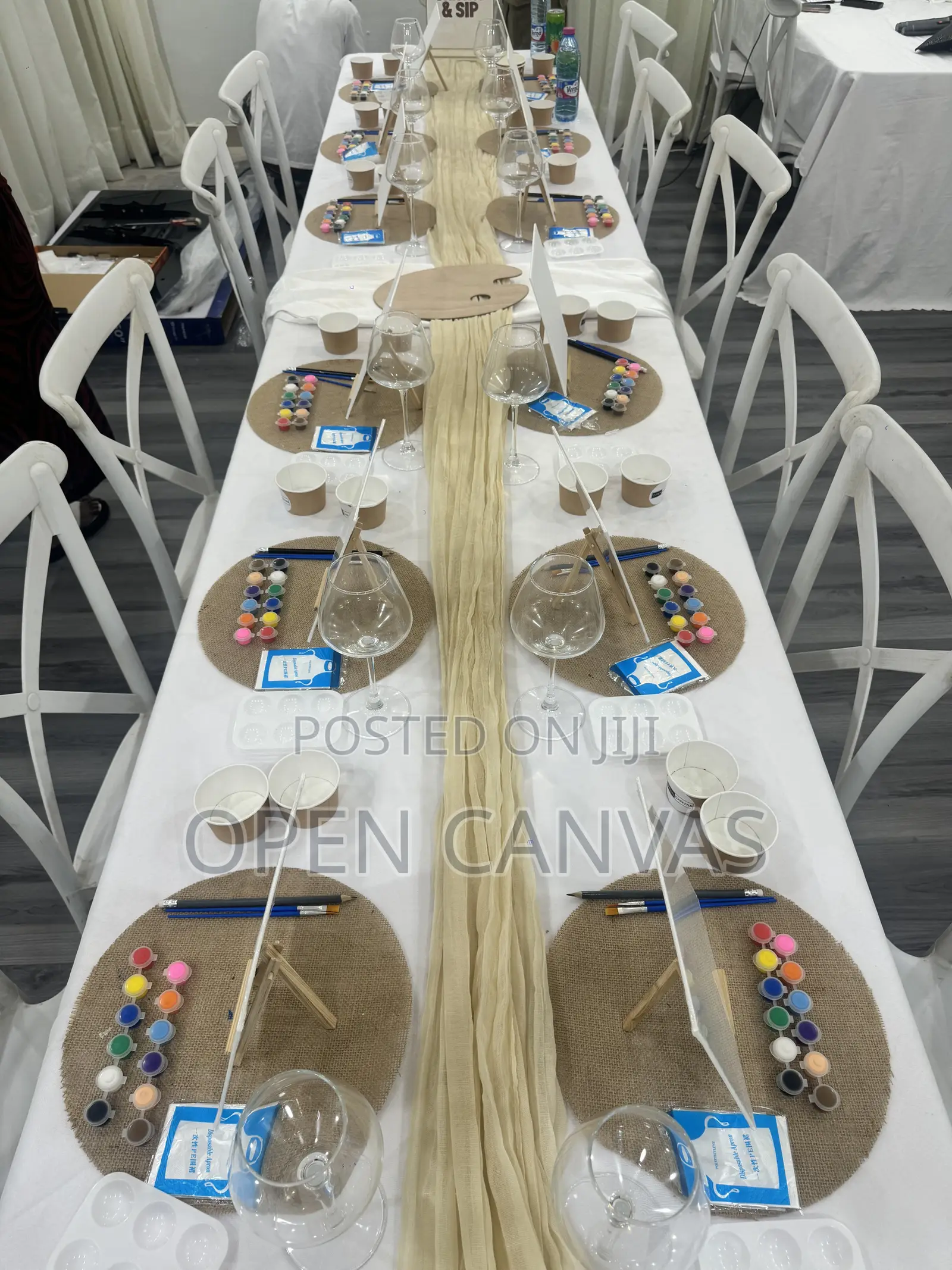 Open Canvas Ghana: Paint Set Up for 6 – Group Deal in East Legon