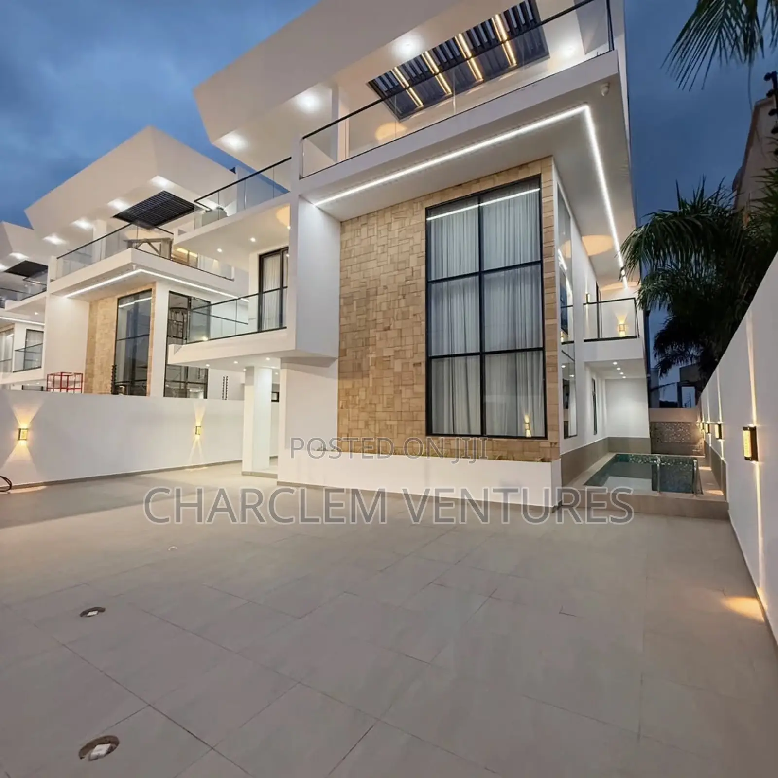 Furnished 4bdrm House in Charclem Ventures, East Legon for sale in East Legon