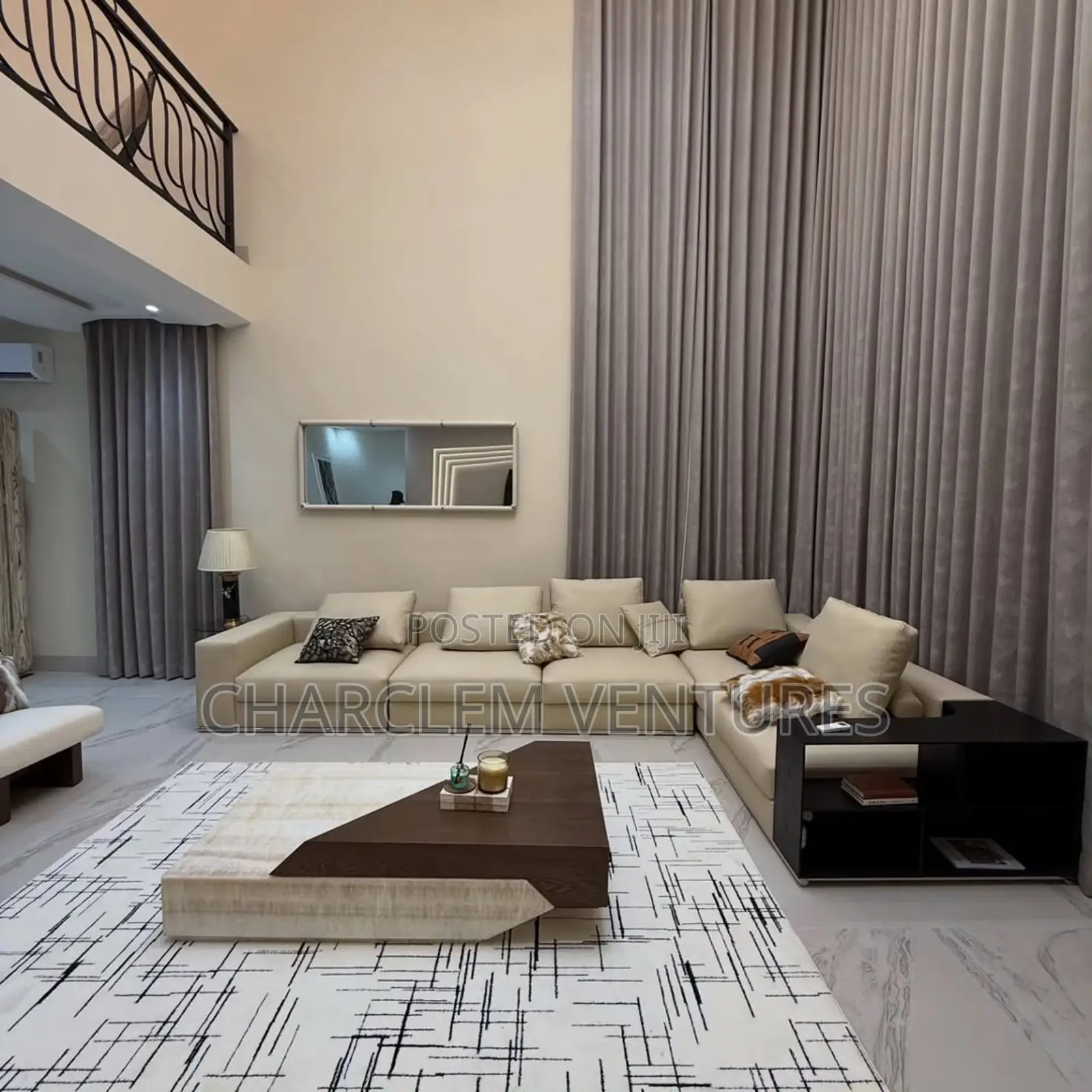 Furnished 4bdrm House in Charclem Ventures, East Legon for sale in East Legon