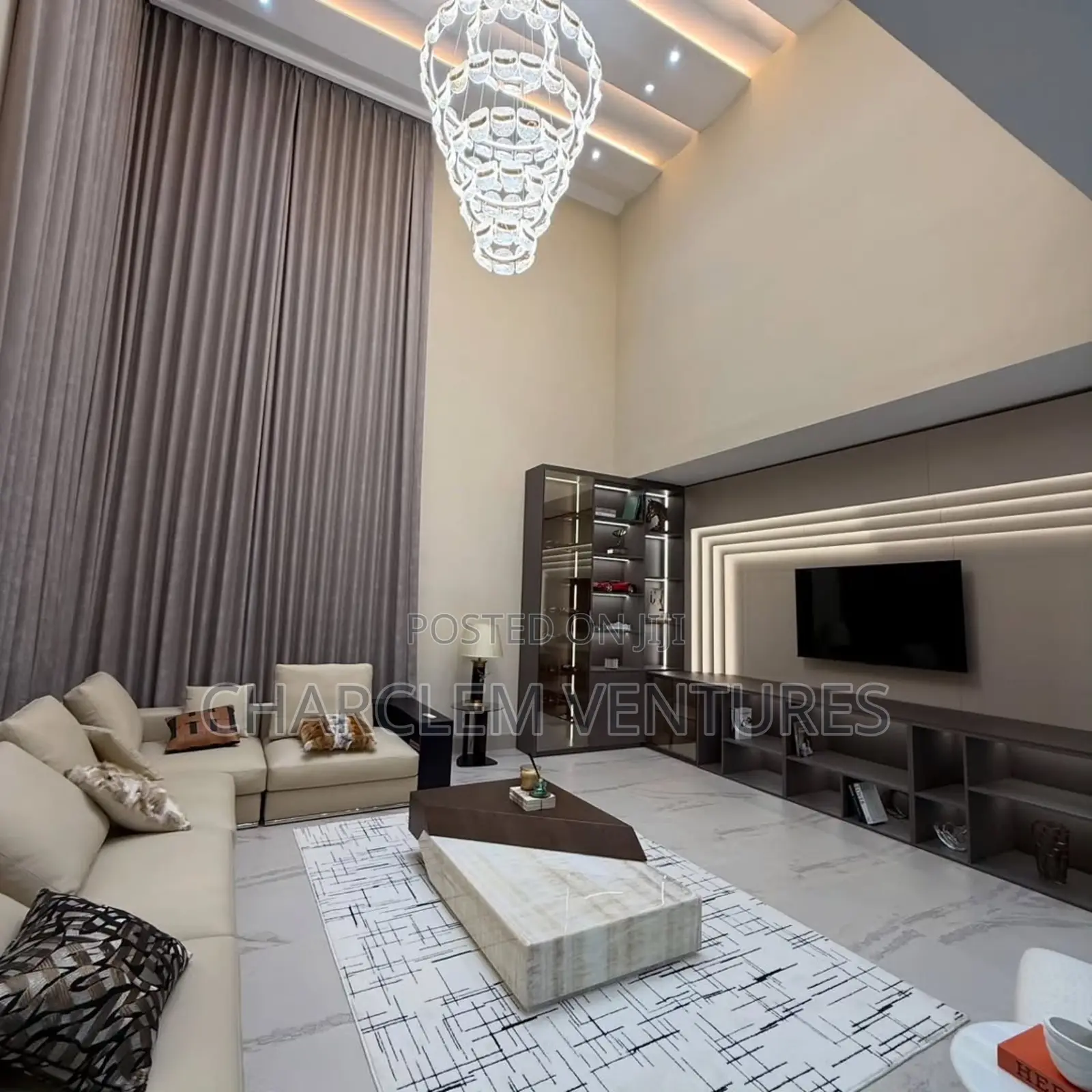 Furnished 4bdrm House in Charclem Ventures, East Legon for sale in East Legon