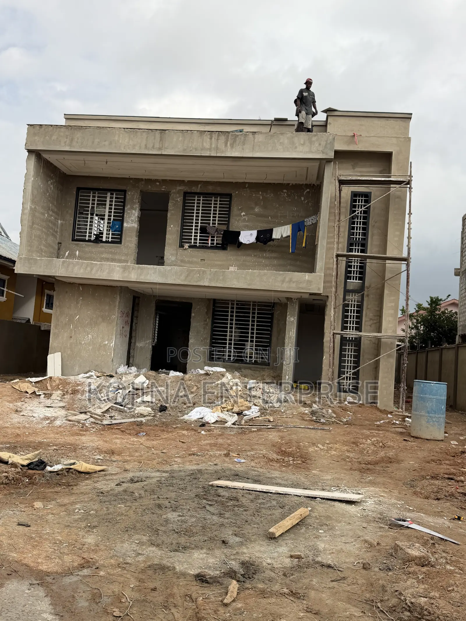 Furnished 5bdrm Townhouse/Terrace in Daban, Kumasi Metropolitan in Kumasi Metropolitan