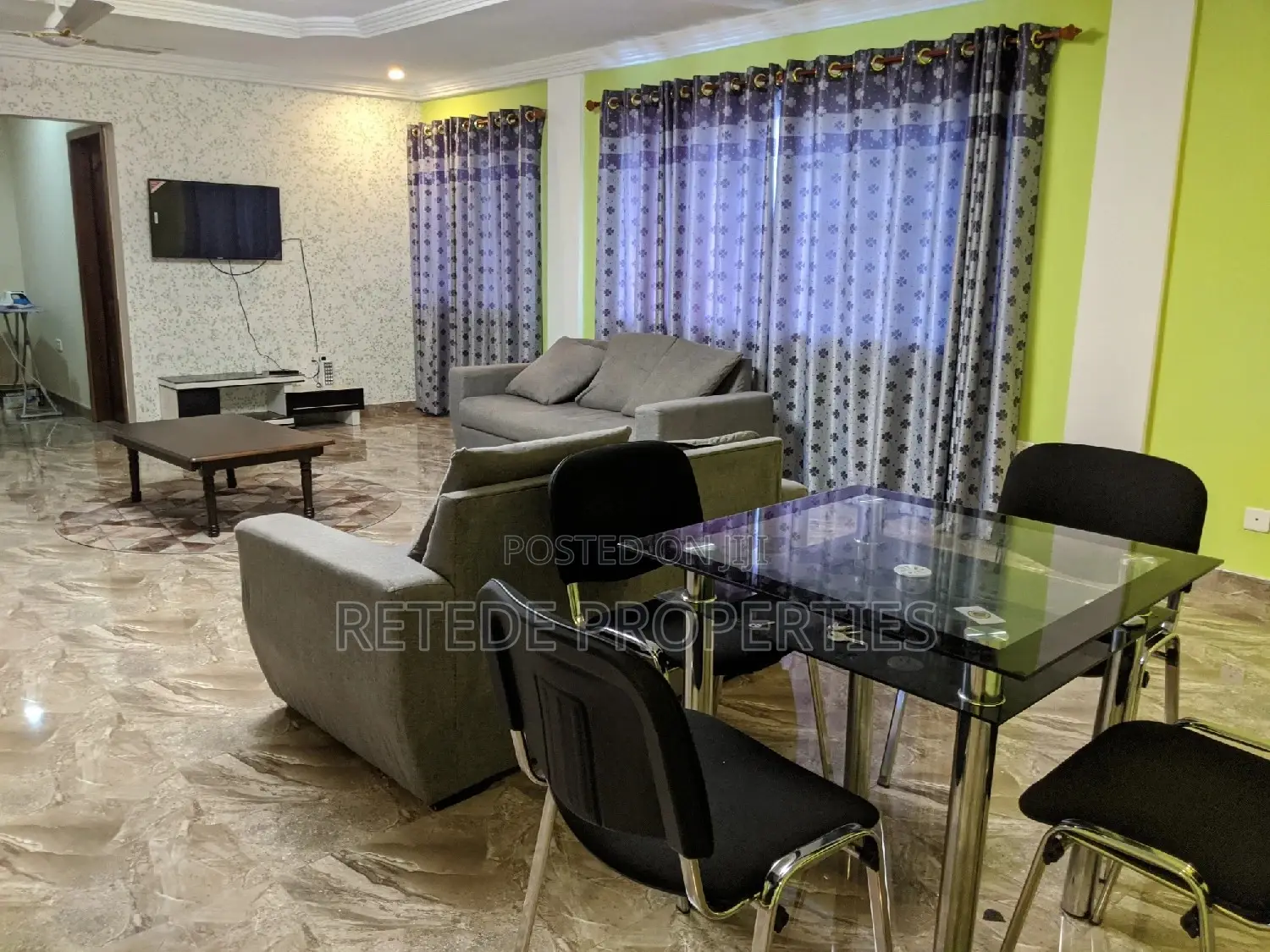 Fully Furnished 2 Bedroom Apartment in Atwima Kwanwoma