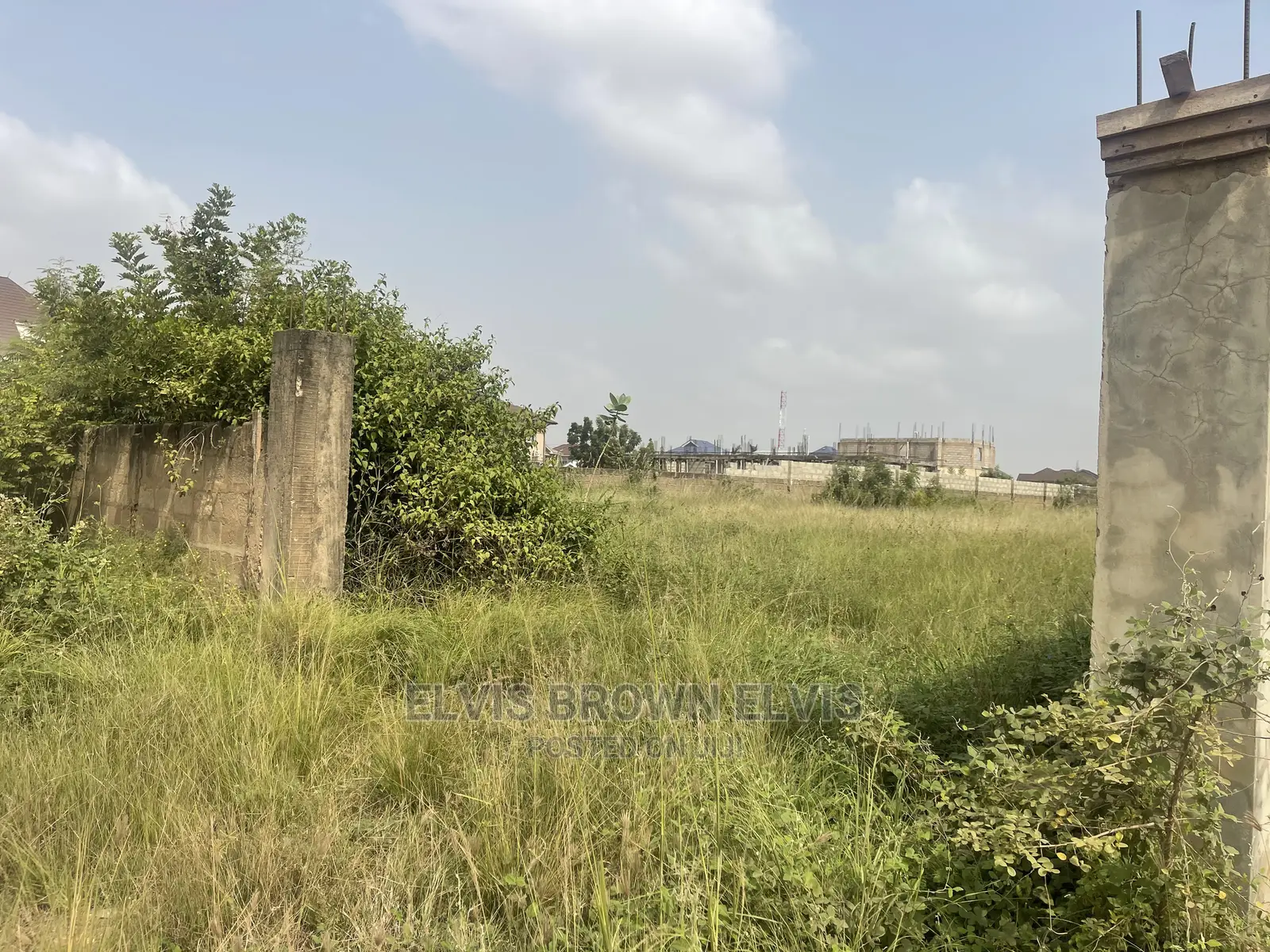 2 Plot of Land for Sale With Wall at East Legon Hills in East Legon