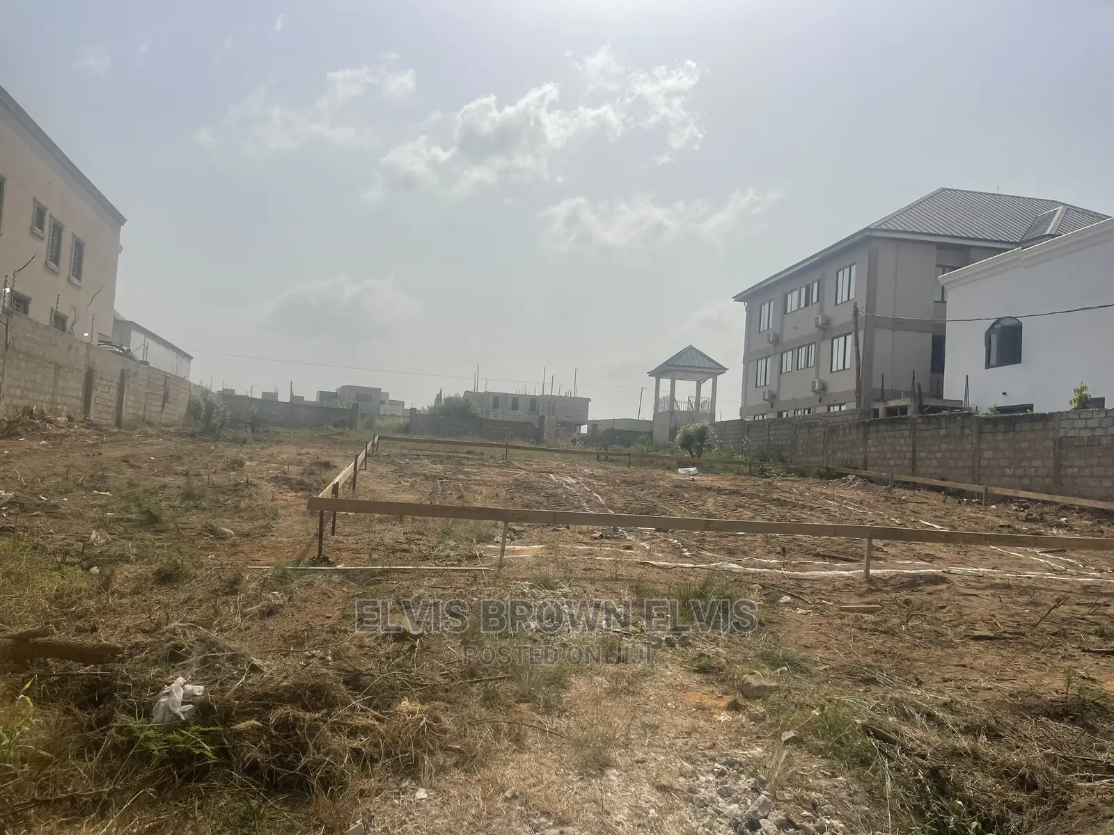 Two Plots for Sale at E Back of E Wihte House at Leg Hills in East Legon