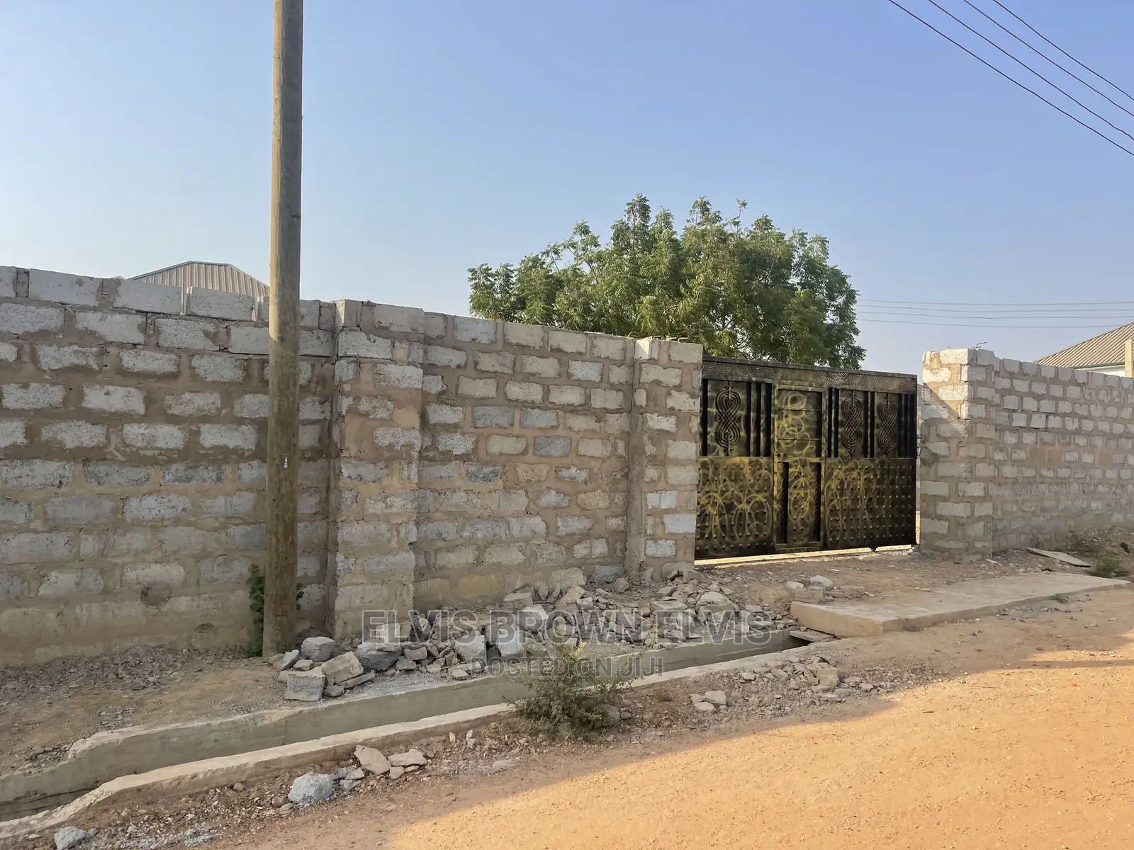 One and Half Plots With Walled for Sale at Legon Hills in East Legon