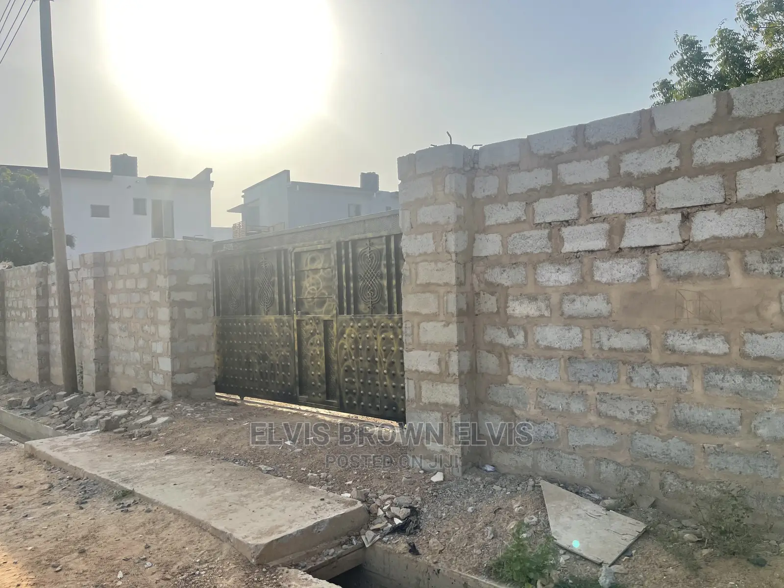 One and Half Plots With Walled for Sale at Legon Hills in East Legon
