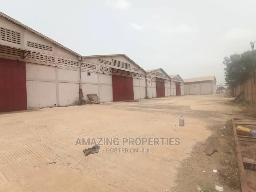 For Sale on 5 Acres 4000sqm Warehouse Tema Industrial in Tema Metropolitan