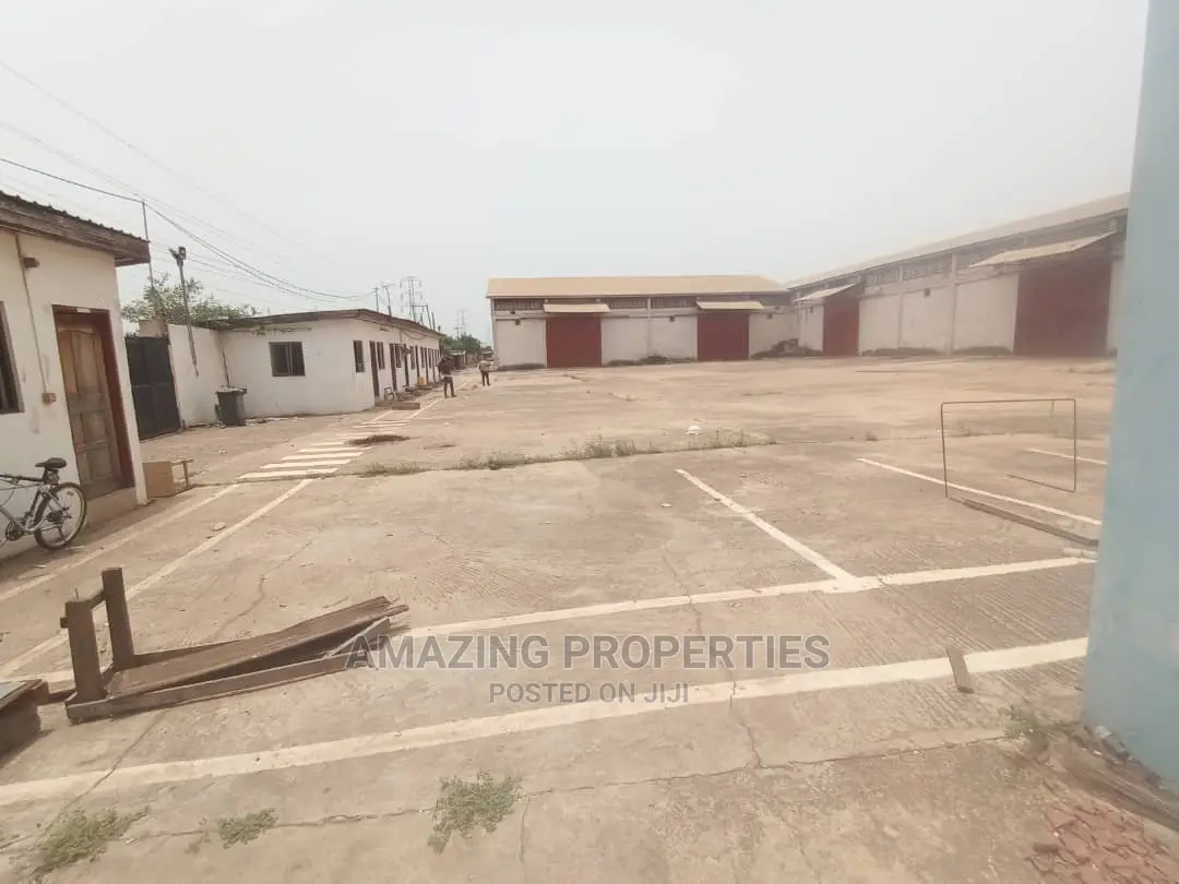 For Sale on 5 Acres 4000sqm Warehouse Tema Industrial in Tema Metropolitan