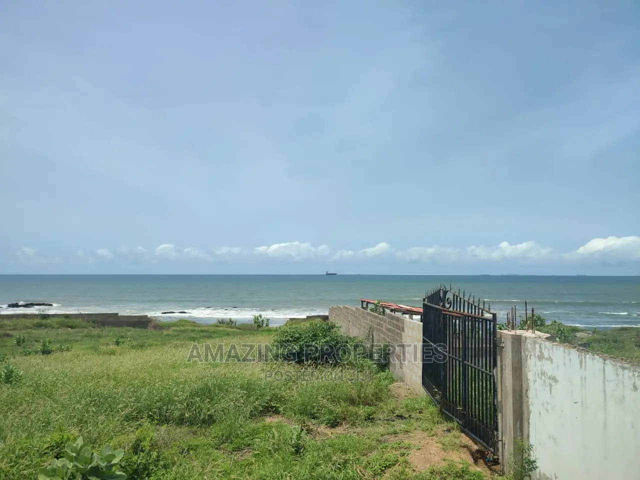 Beach Front Land for Sale at Kpone Near Asogli 1.1 of Acre in Tema Metropolitan