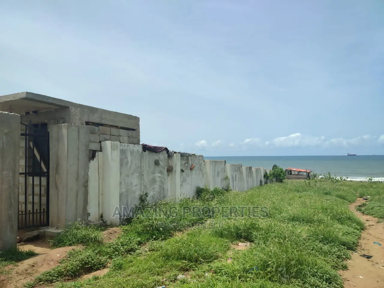 Beach Front Land for Sale at Kpone Near Asogli 1.1 of Acre in Tema Metropolitan