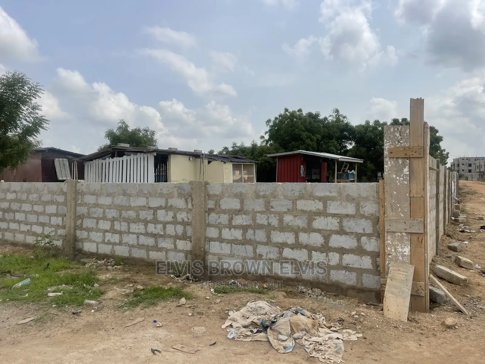 2 Plot of Land for Sale at East Legon Hills With Half Wall in East Legon