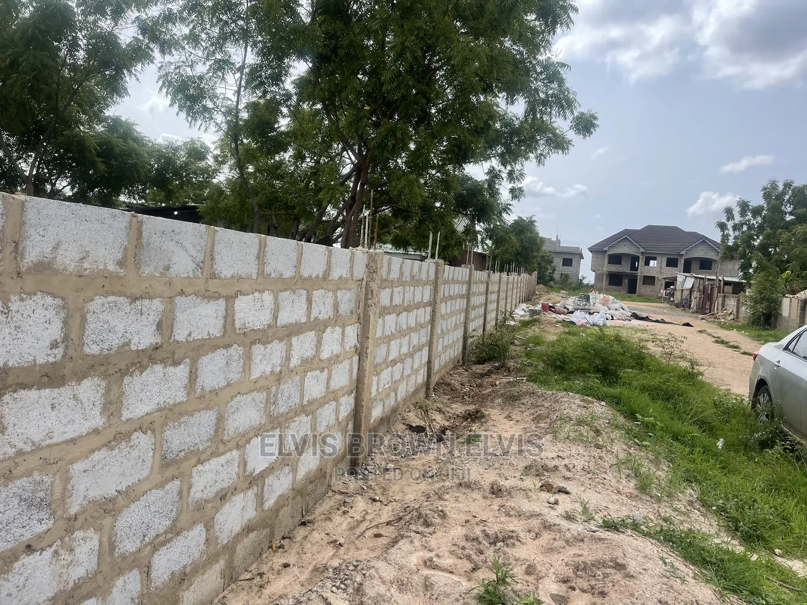 2 Plot of Land for Sale at East Legon Hills With Half Wall in East Legon