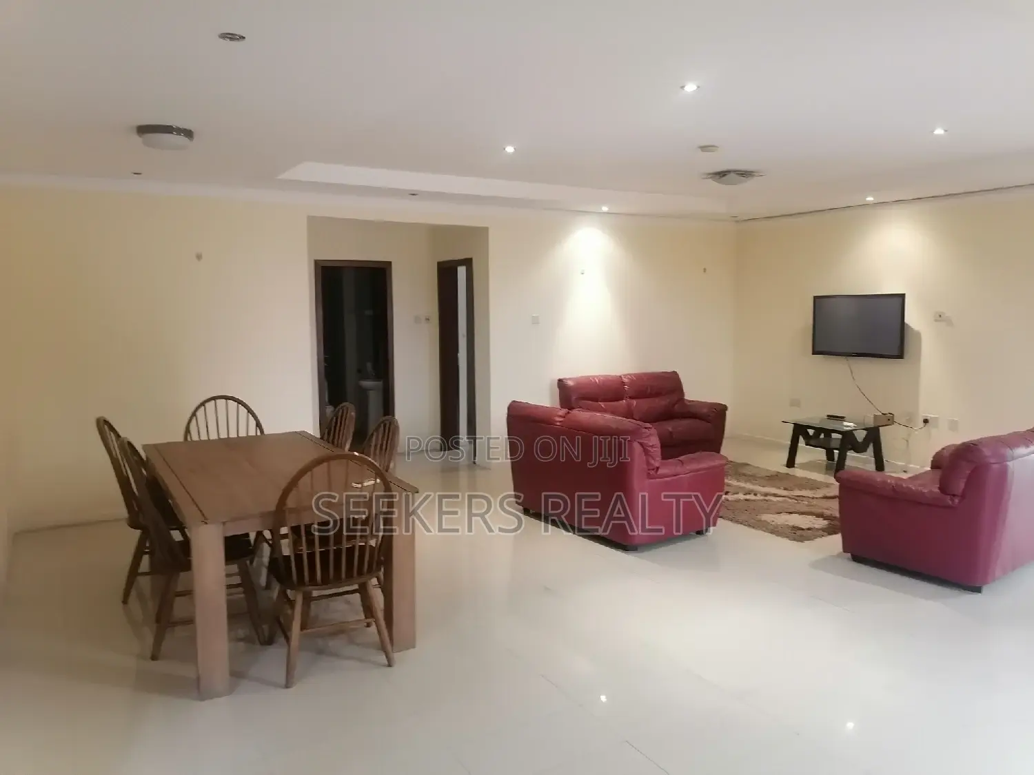 Furnished 2bdrm Apartment in Seekers Realty, Coffee Shop Area for rent in Coffee Shop Area