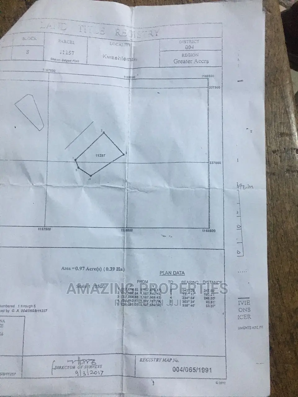6 Plots of Land for Sale at Kwashieman in Kwashieman