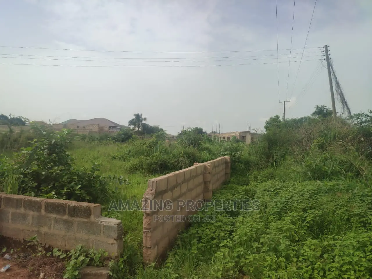 2plots of Land Tseaddo on the Main Road for Sale Each Plot in West Legon