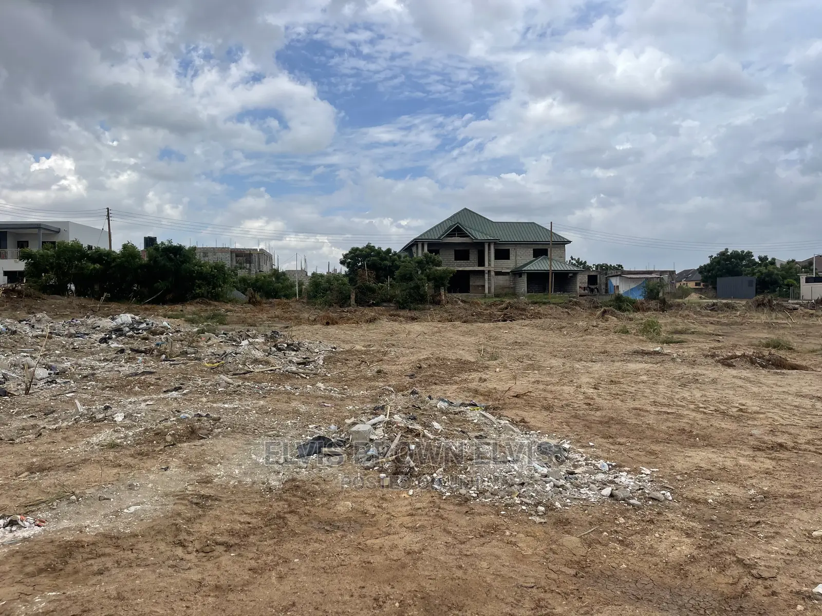 4 Plots of Land for Sale at East Legon Hills With Fence in East Legon