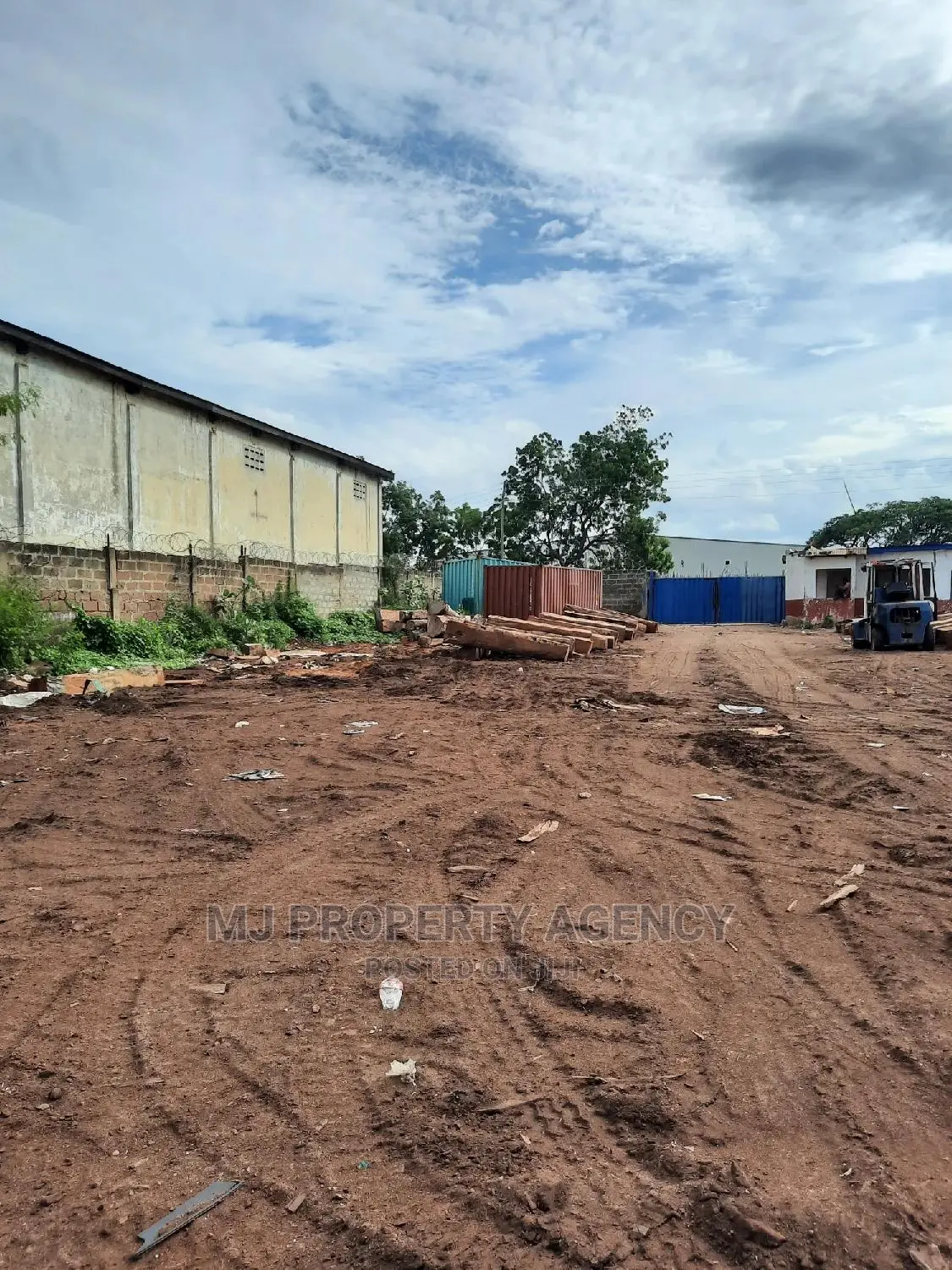Roadside Industrial Land at Tema in Tema Metropolitan