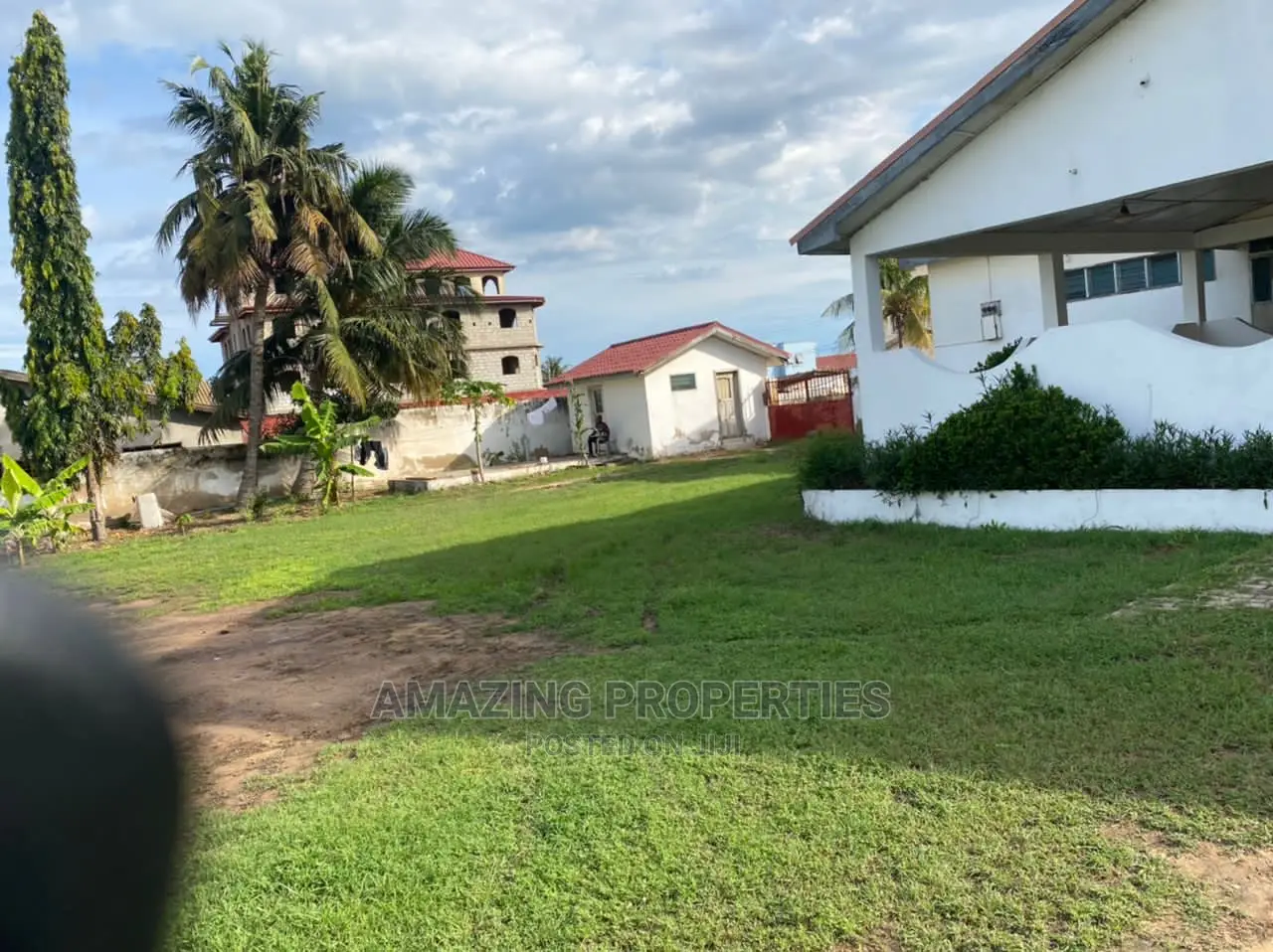 2 Plots of Land With a Structure for Sale at Spintex in Spintex