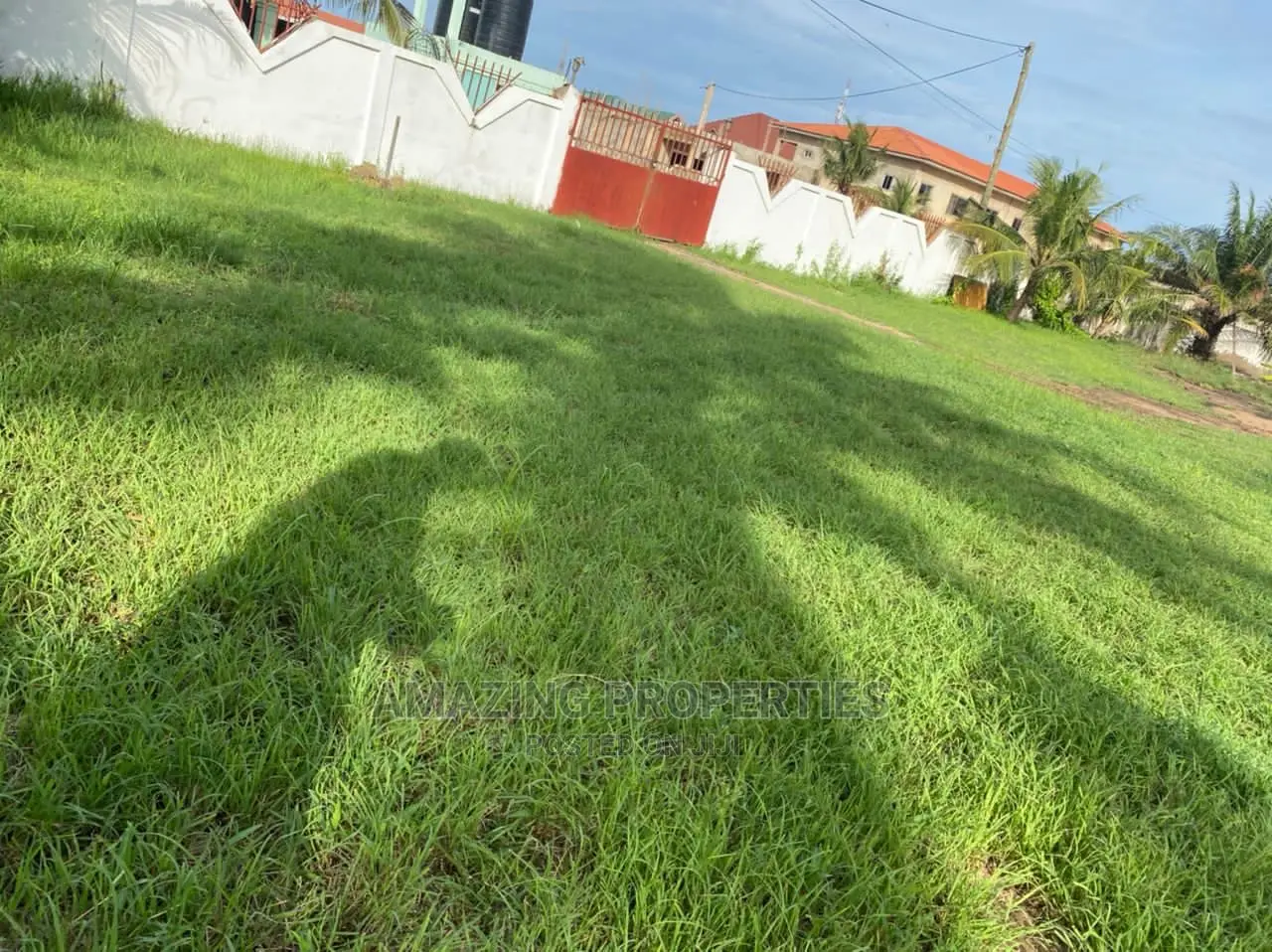 2 Plots of Land With a Structure for Sale at Spintex in Spintex