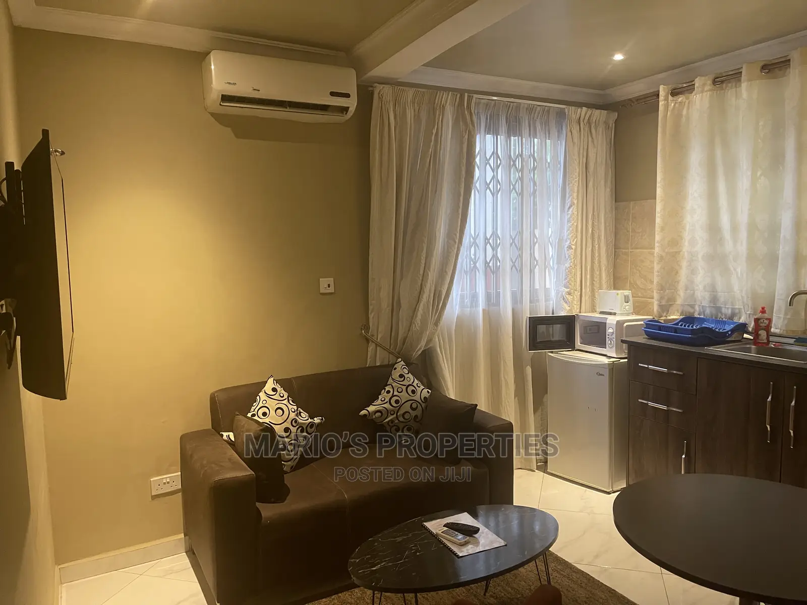 Furnished 1bdrm Apartment in Marios Properties, East Legon for Rent in East Legon