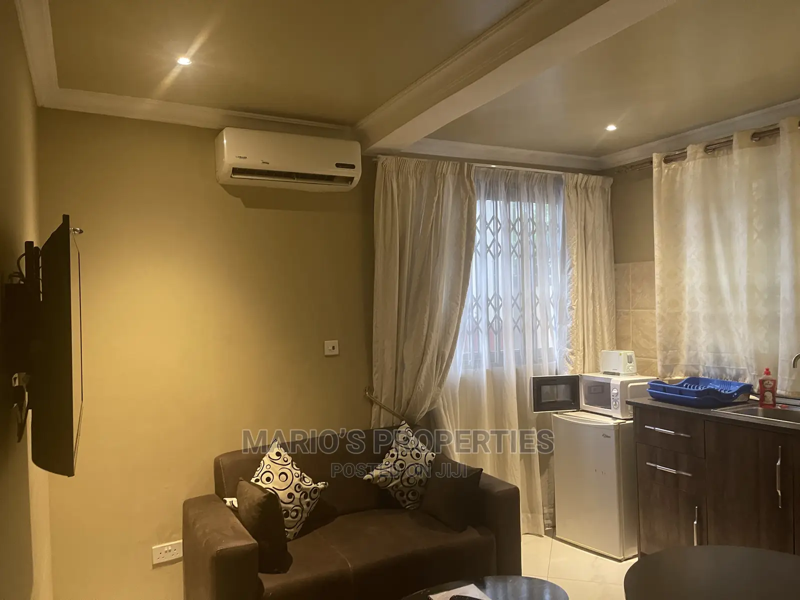 Furnished 1bdrm Apartment in Marios Properties, East Legon for Rent in East Legon