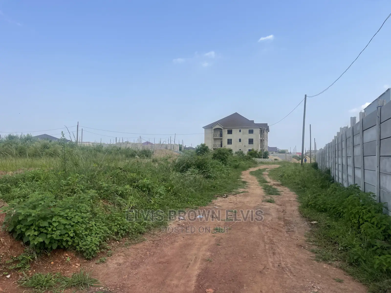 Litigation Free Plot of Land for Sale at the Back Lakesid in East Legon