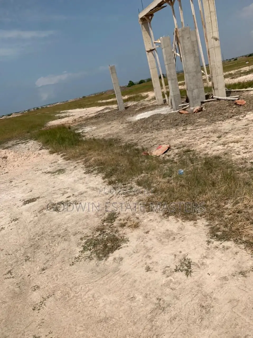Well Demarcated Service Plot for Sale in Tema Metropolitan