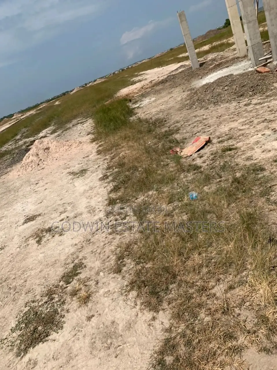 Well Demarcated Service Plot for Sale in Tema Metropolitan