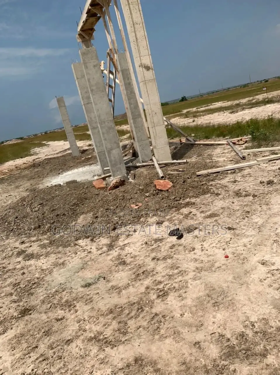 Well Demarcated Service Plot for Sale in Tema Metropolitan