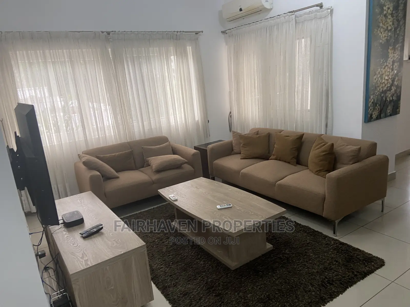 Fully Furnished 2bedrooms Apartment for Rent in Cantonments in Cantonments