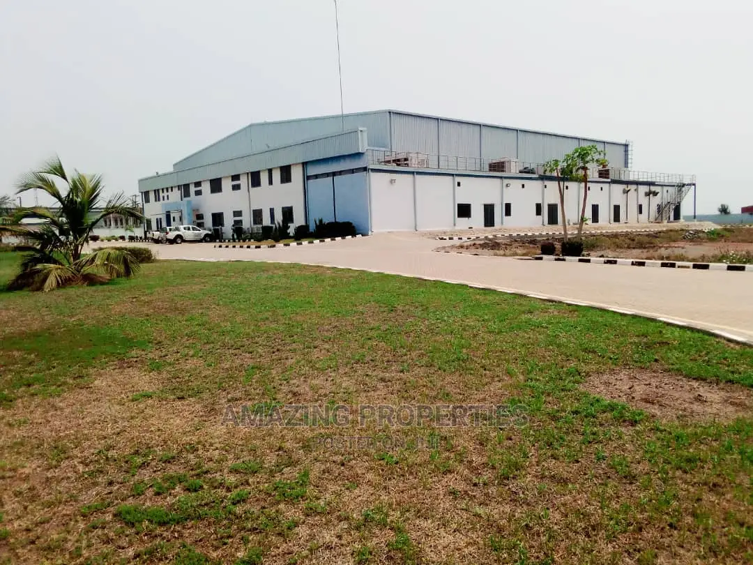 Sale 10acres of Land 4000sqm Warehouse Tema Industrial Area in Tema Metropolitan