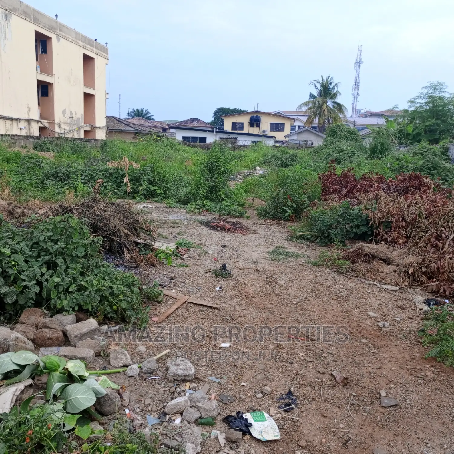 2and Half Plot of Land for Sale Ajiriganor Ability Main Road in Adjiriganor