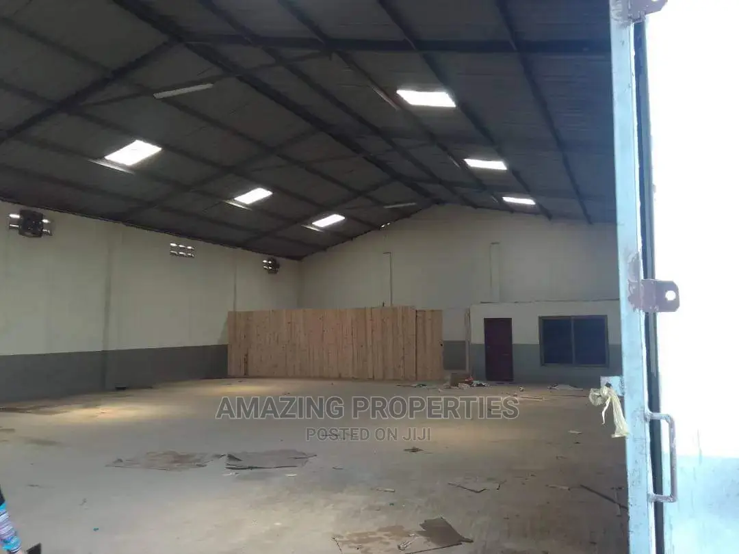 730 Square Metres Warehouse With Office Walled Gated in Spintex